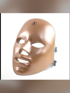 Source Unknown Metallic Bronze LED Women Skincare Mask